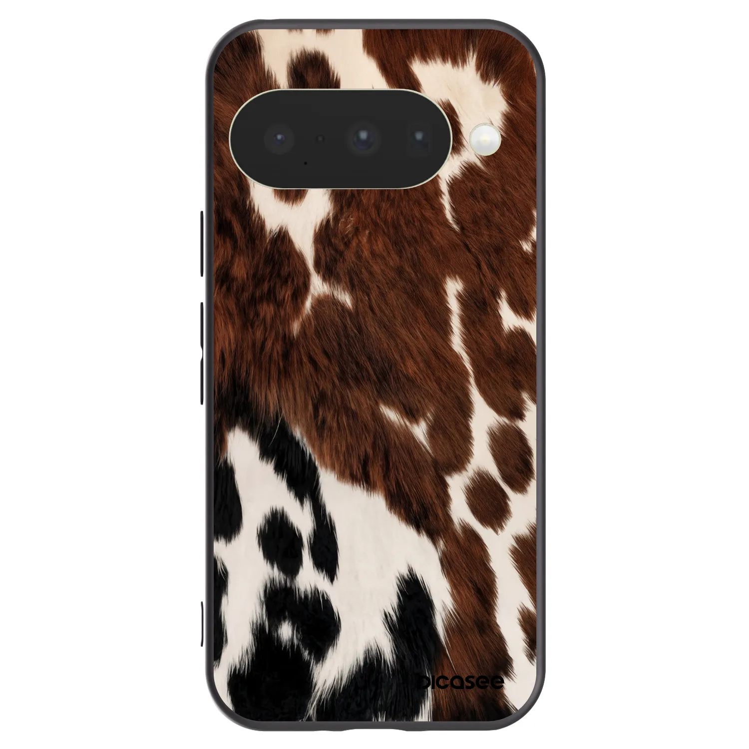 Picasee silikonski črni ovitek za Google Pixel 10 - Rust