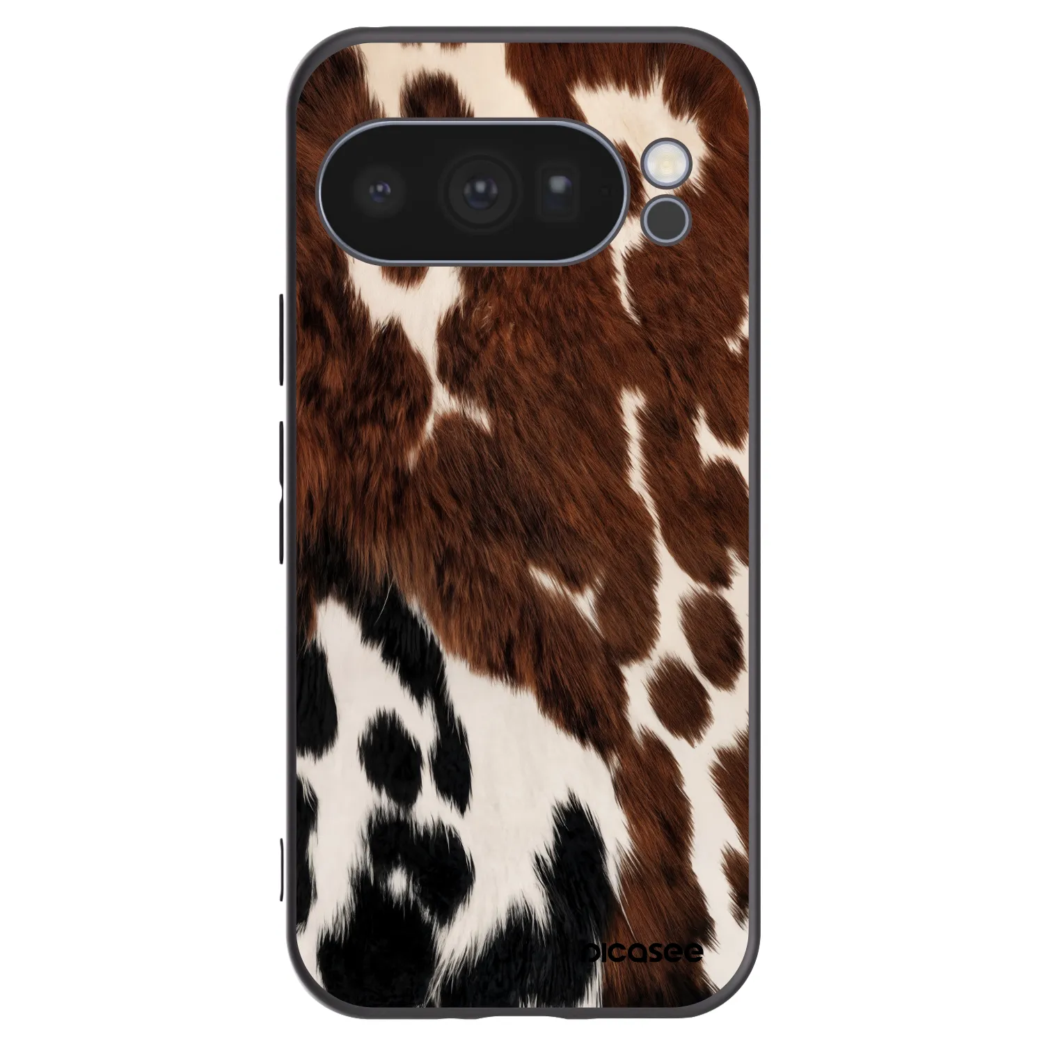 Picasee silikonski črni ovitek za Google Pixel 10 Pro - Rust