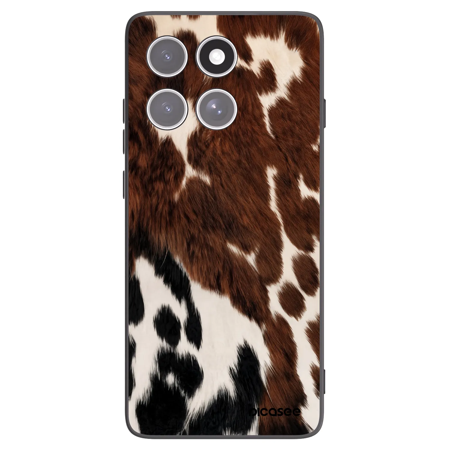 Picasee silikonski črni ovitek za Motorola Edge 60 Fusion - Rust