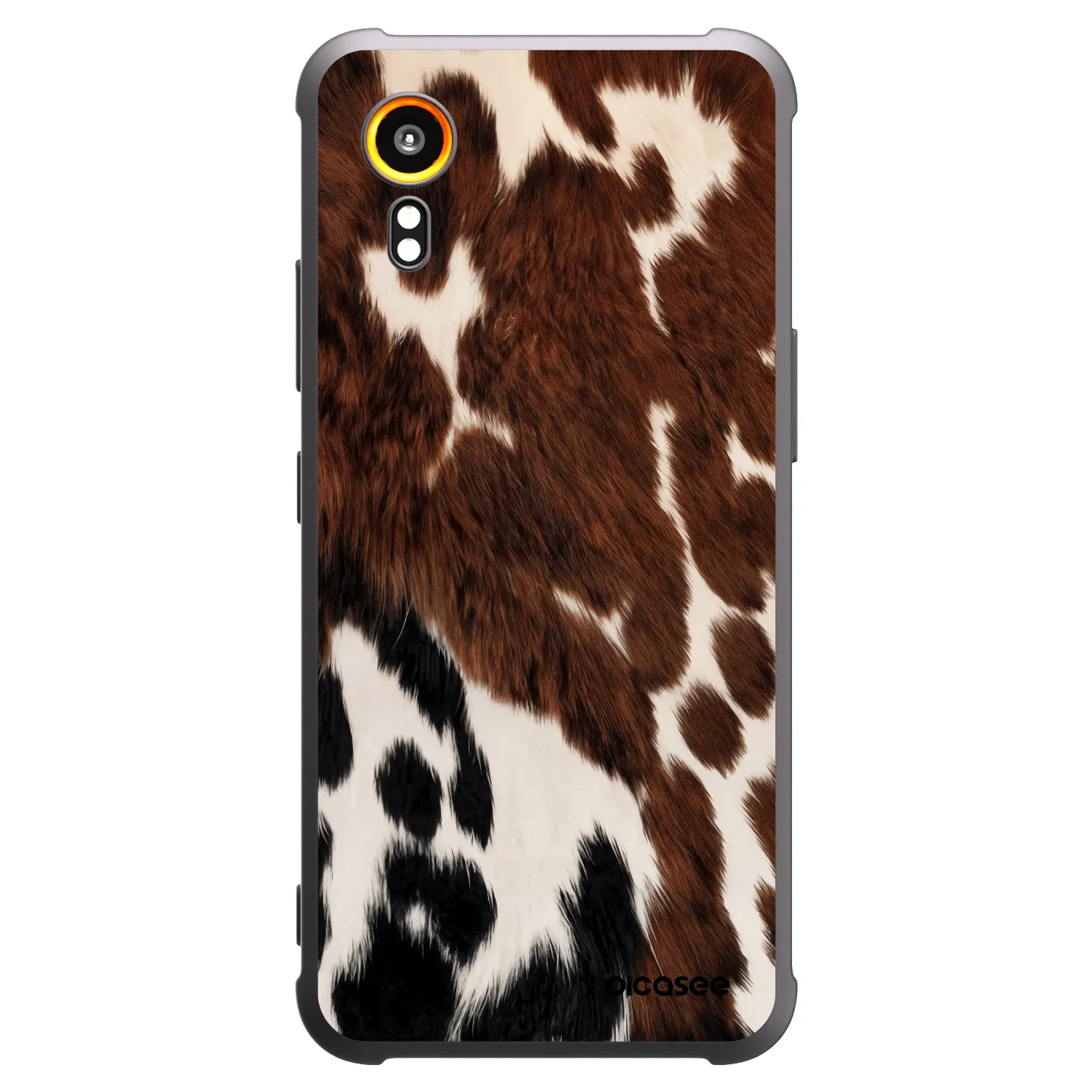 Picasee silikonski črni ovitek za Samsung Galaxy Xcover 7 - Rust