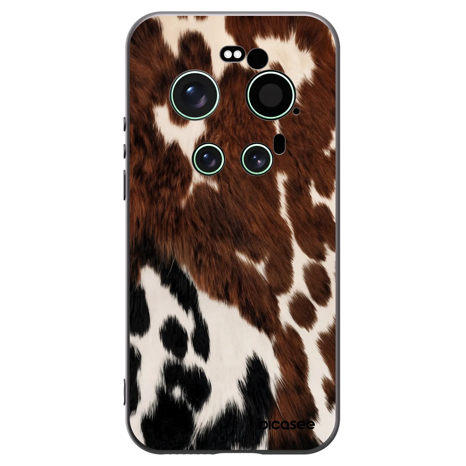 Picasee silikonski črni ovitek za Xiaomi 17 Ultra - Rust