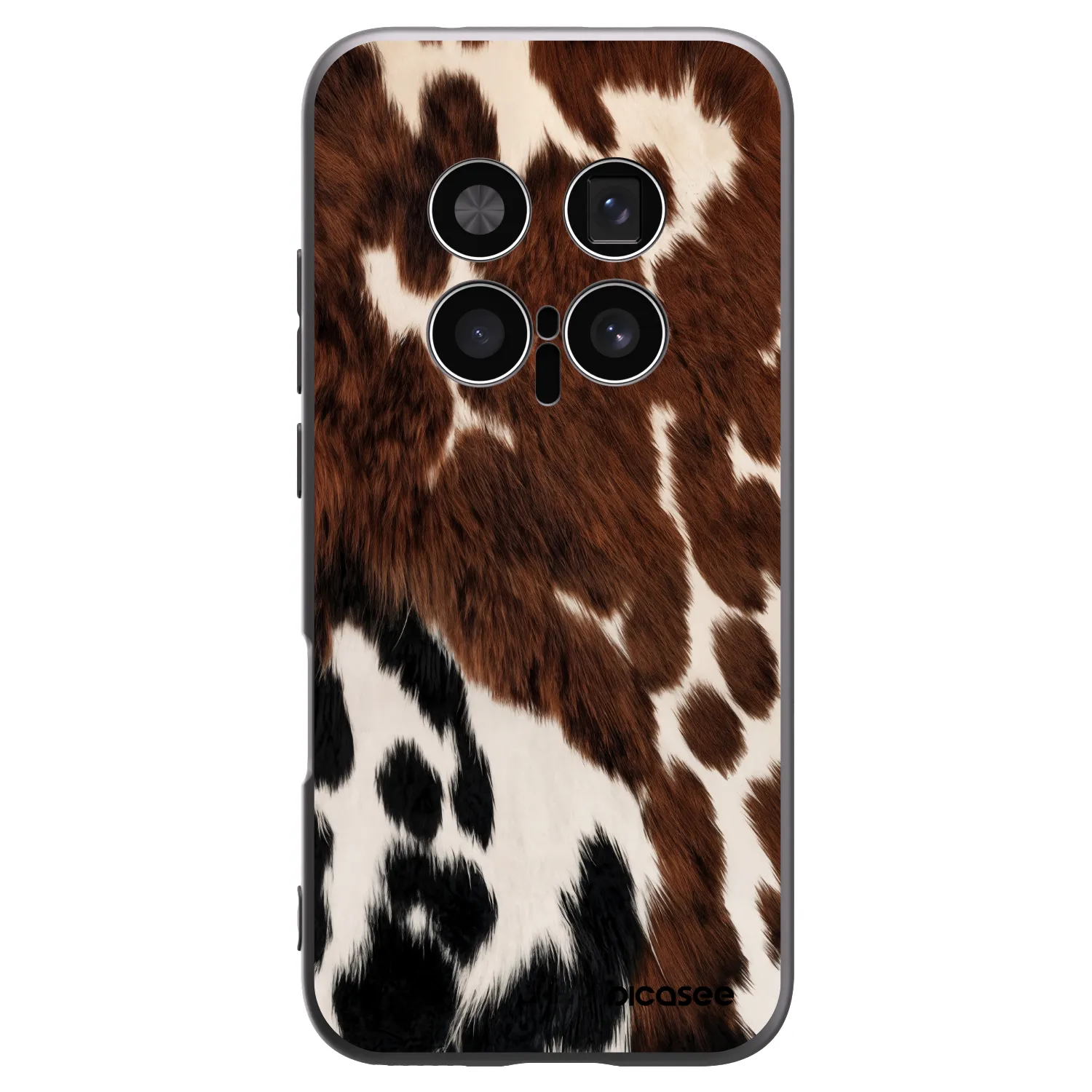 Picasee silikonski črni ovitek za Honor Magic8 Pro 5G - Rust