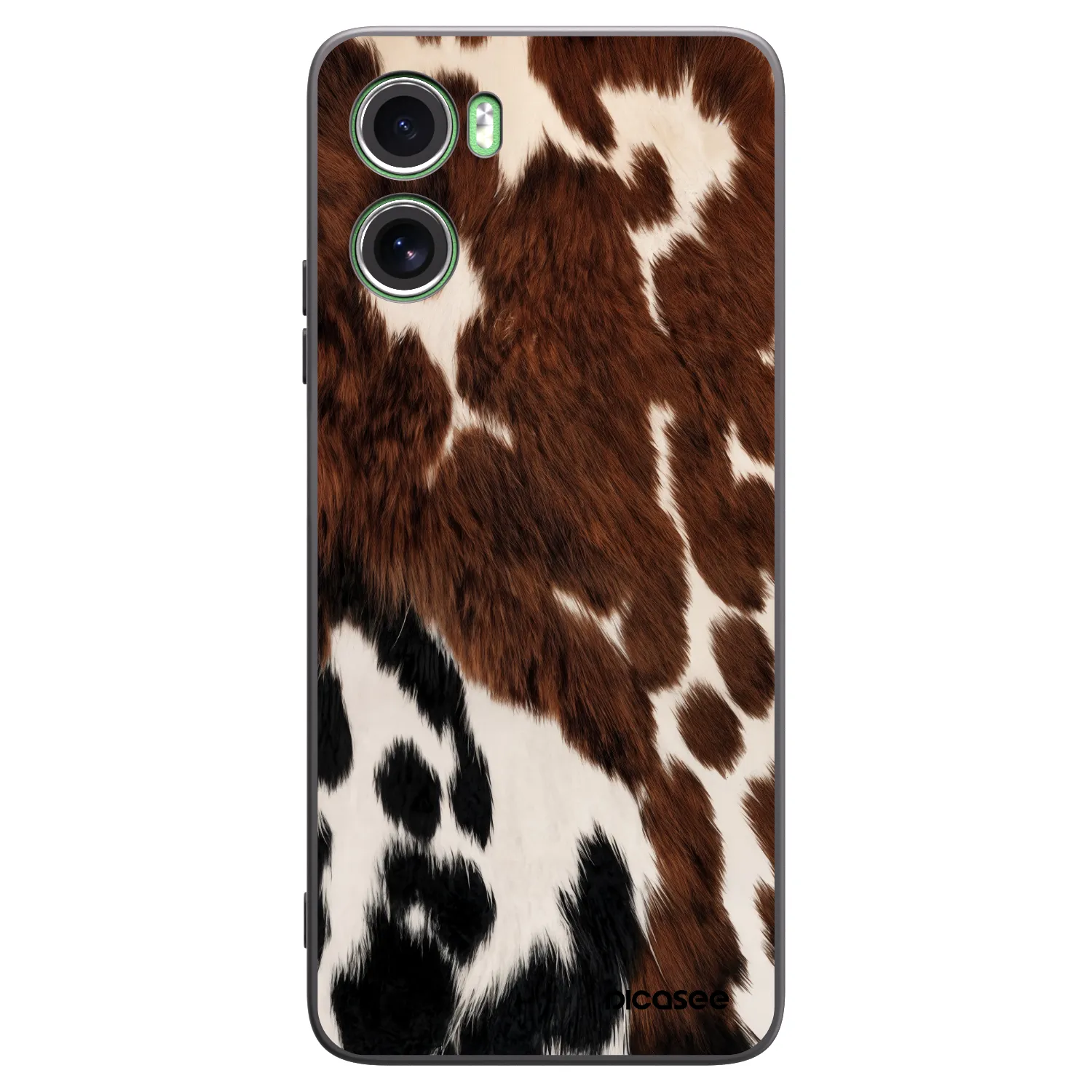 Picasee silikonski črni ovitek za Motorola Moto G06 - Rust