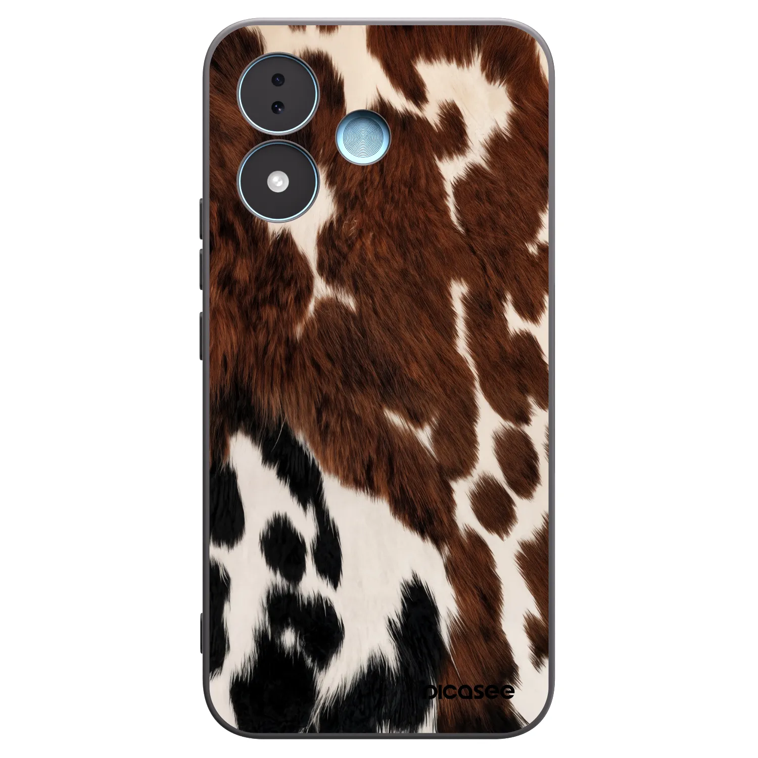 Picasee silikonski črni ovitek za Xiaomi Redmi Note 17 5G - Rust