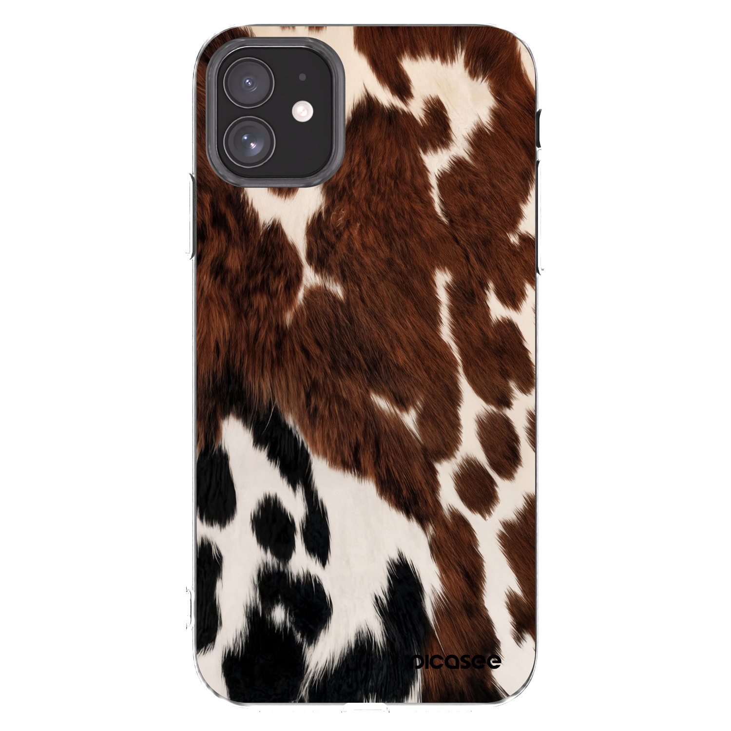 Picasee silikonski prozorni ovitek za Apple iPhone 11 - Rust