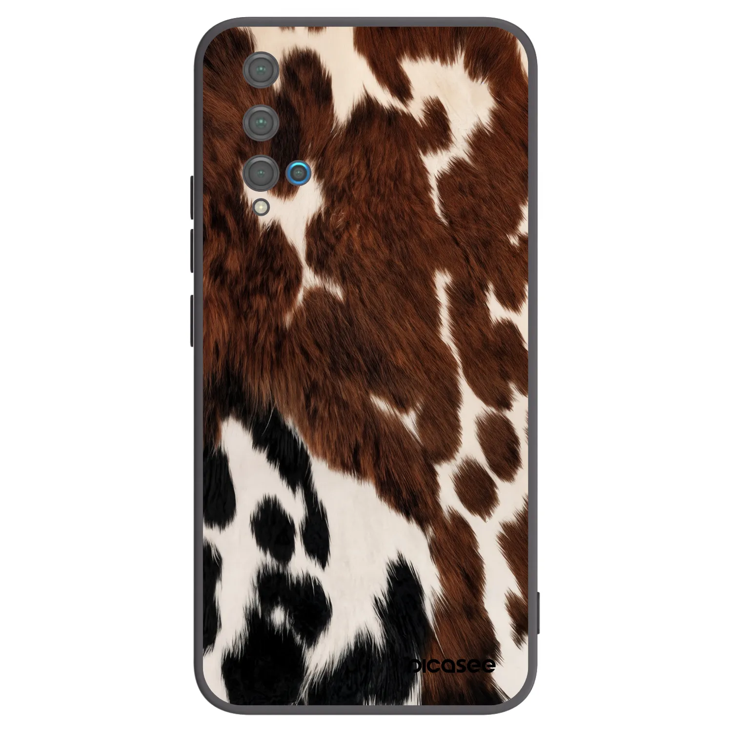 Picasee silikonski črni ovitek za Huawei Nova 5T - Rust