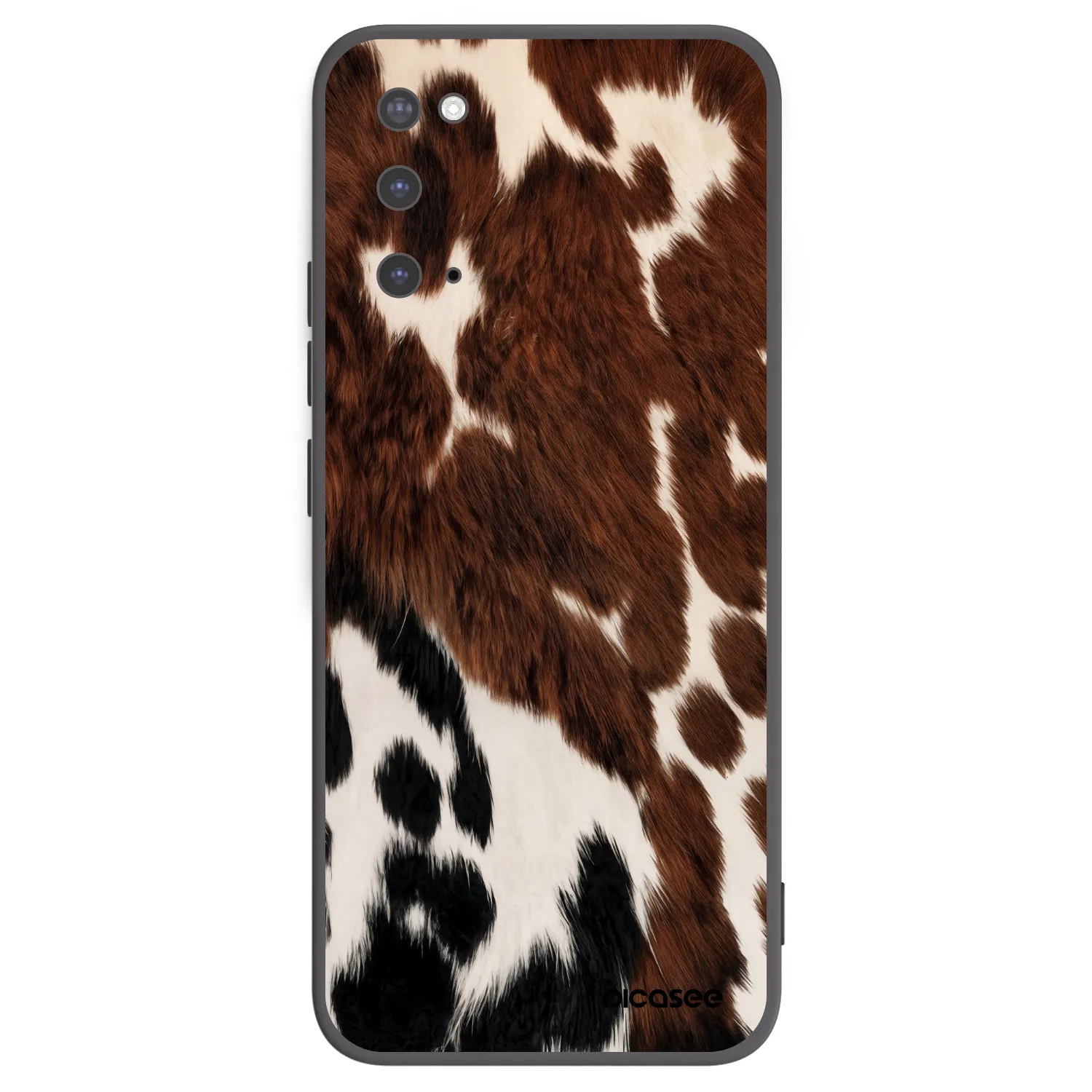 Picasee silikonski črni ovitek za Samsung Galaxy S20 G980F - Rust