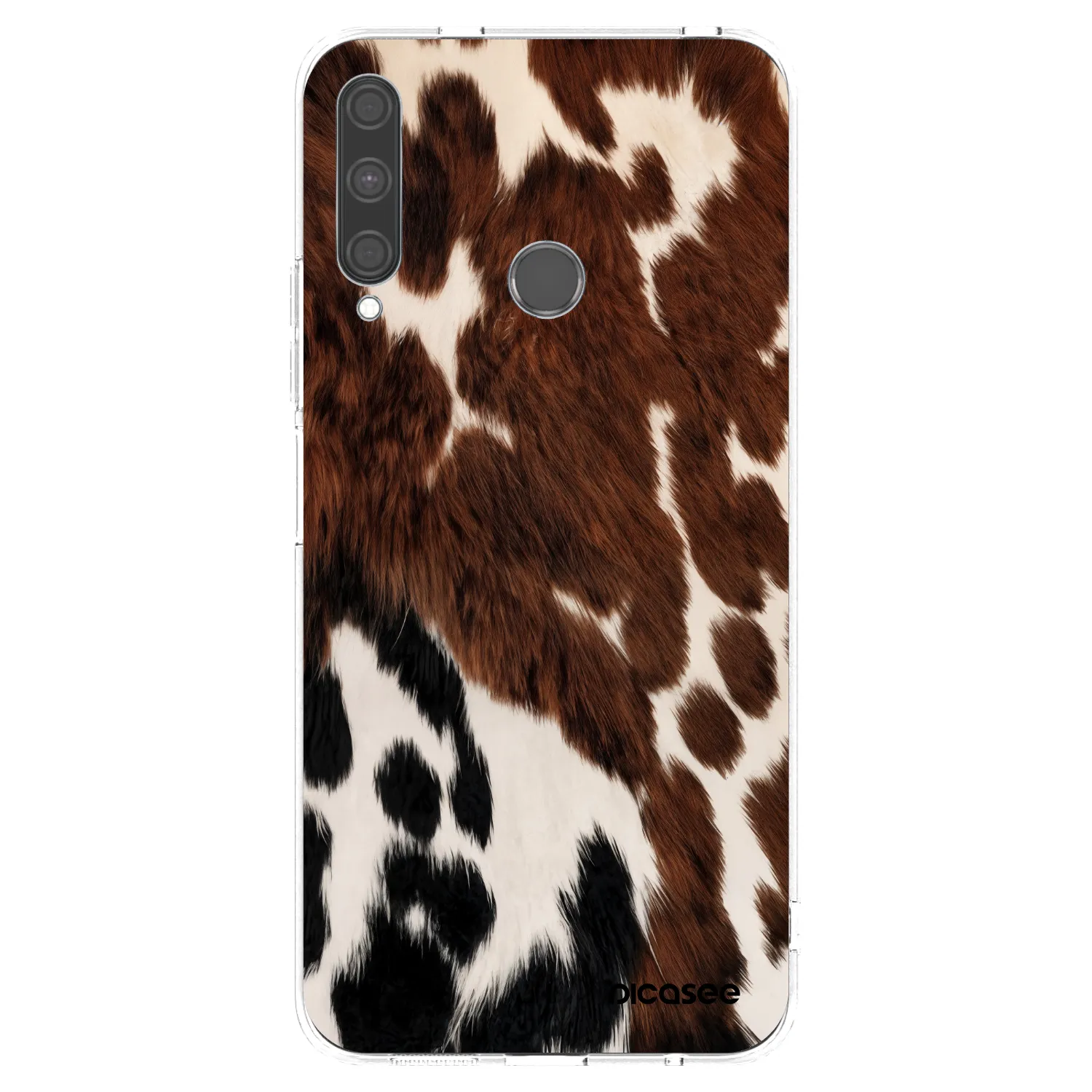 Picasee silikonski prozorni ovitek za Huawei P40 Lite E - Rust
