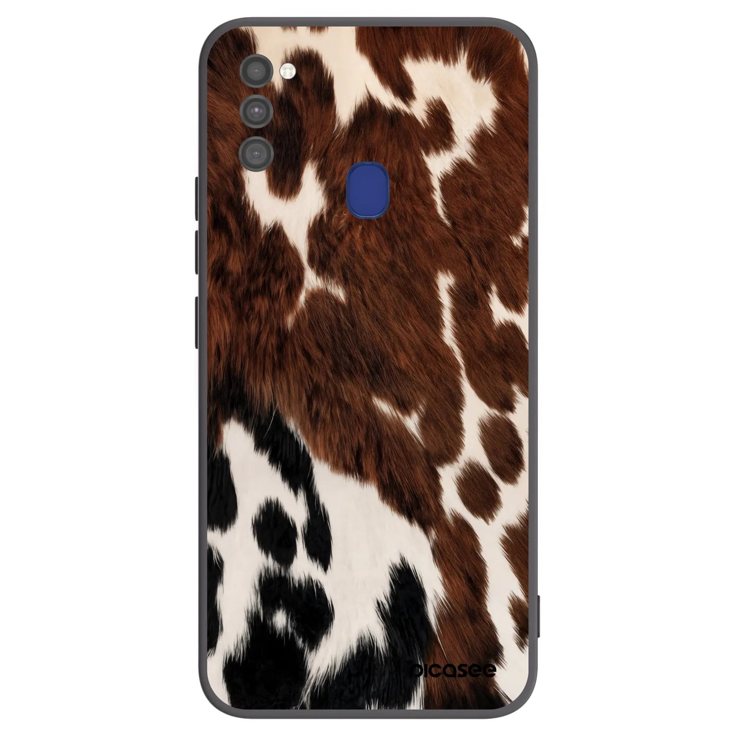 Picasee silikonski črni ovitek za Samsung Galaxy M21 M215F - Rust