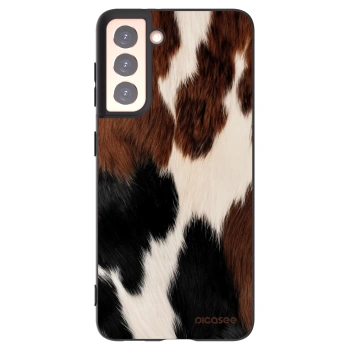 Picasee silikonski črni ovitek za Samsung Galaxy S21 5G G991B - Rodeo