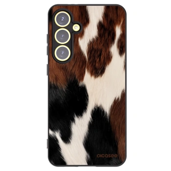 Picasee silikonski črni ovitek za Samsung Galaxy S24 FE S721B - Rodeo