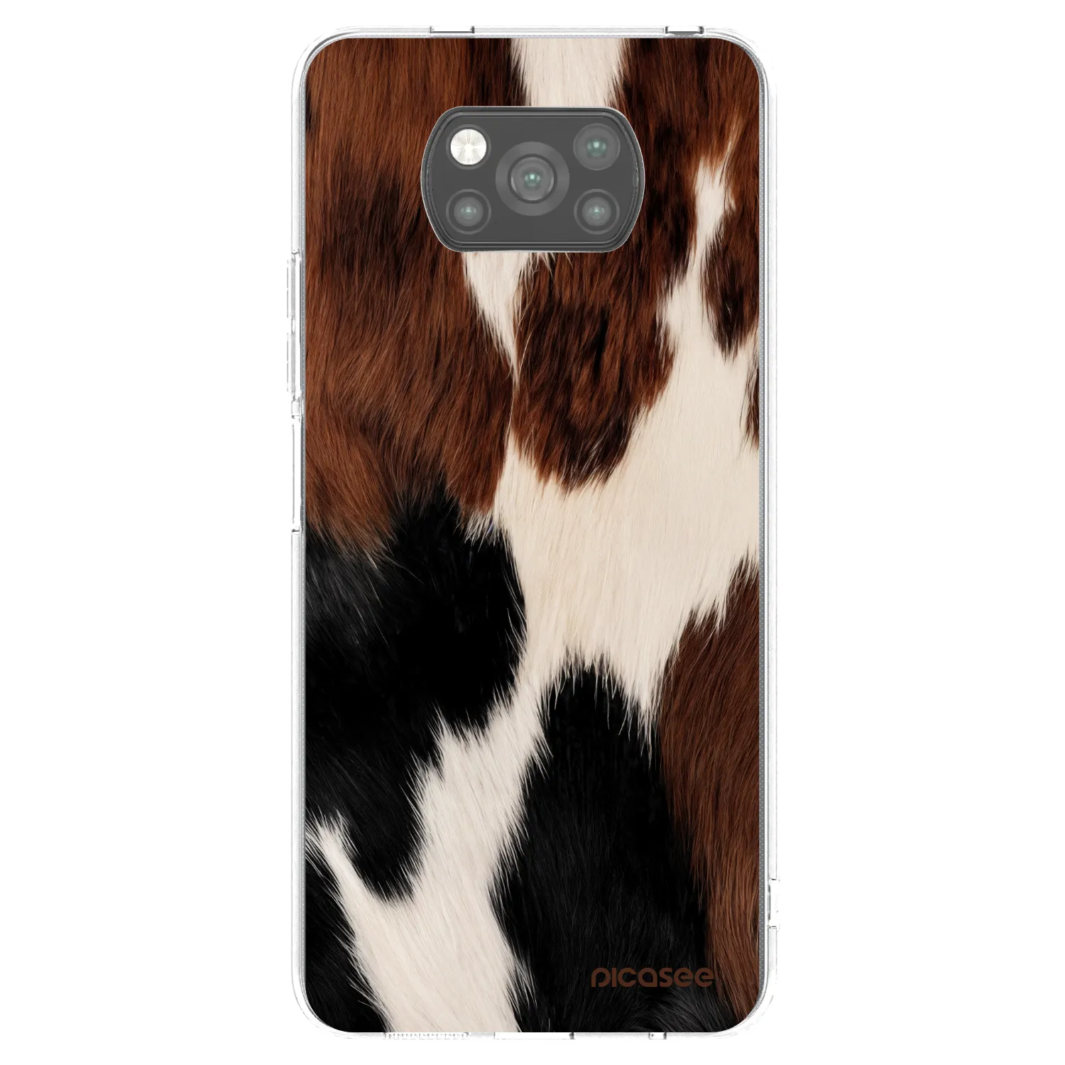 Picasee silikonski črni ovitek za Xiaomi Poco X3 - Rodeo