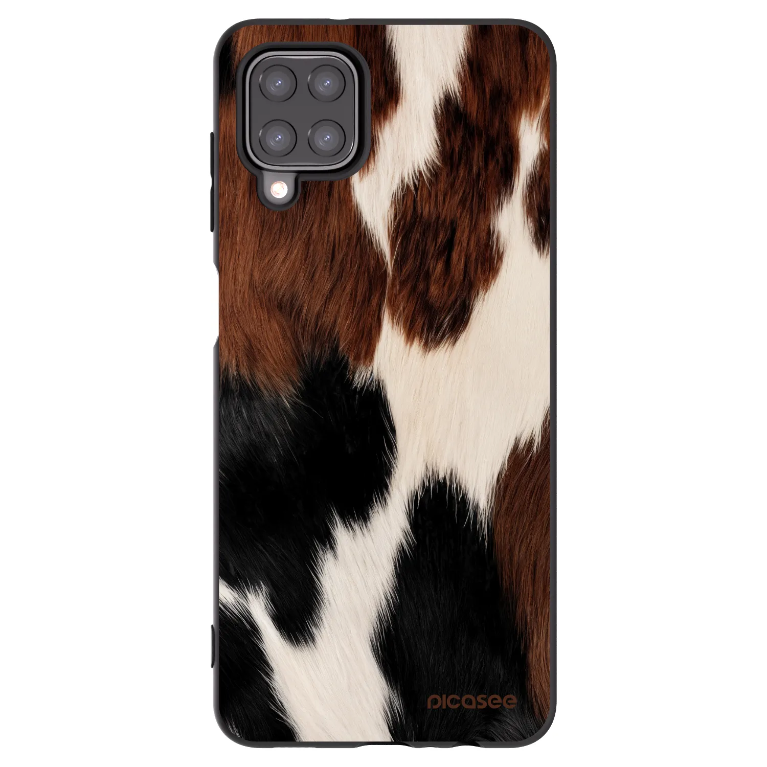 Picasee silikonski črni ovitek za Samsung Galaxy A12 A125F - Rodeo