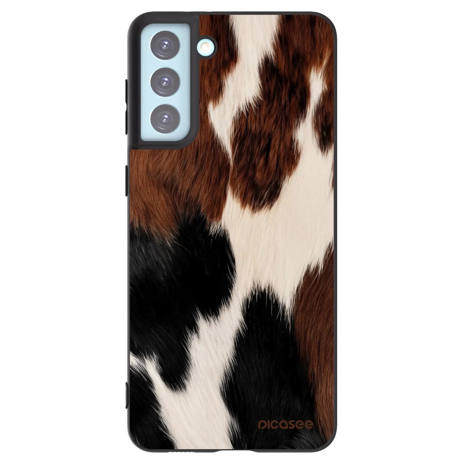 Picasee silikonski črni ovitek za Samsung Galaxy S21+ 5G G996F - Rodeo