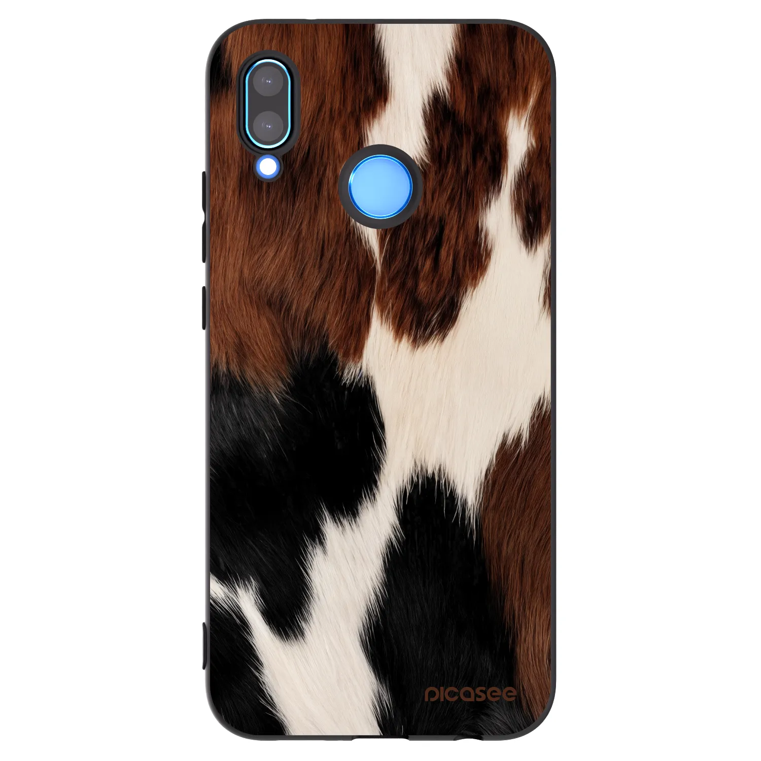 Picasee silikonski črni ovitek za Huawei P20 Lite - Rodeo