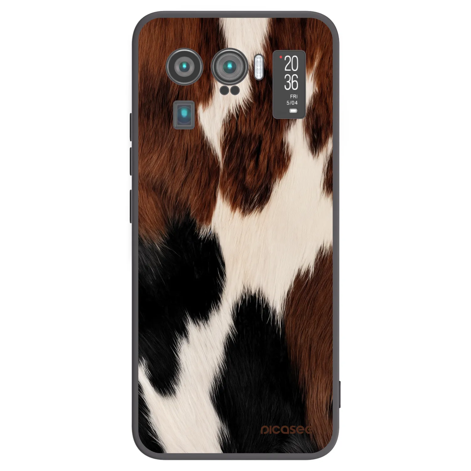 Picasee silikonski črni ovitek za Xiaomi Mi 11 Ultra - Rodeo