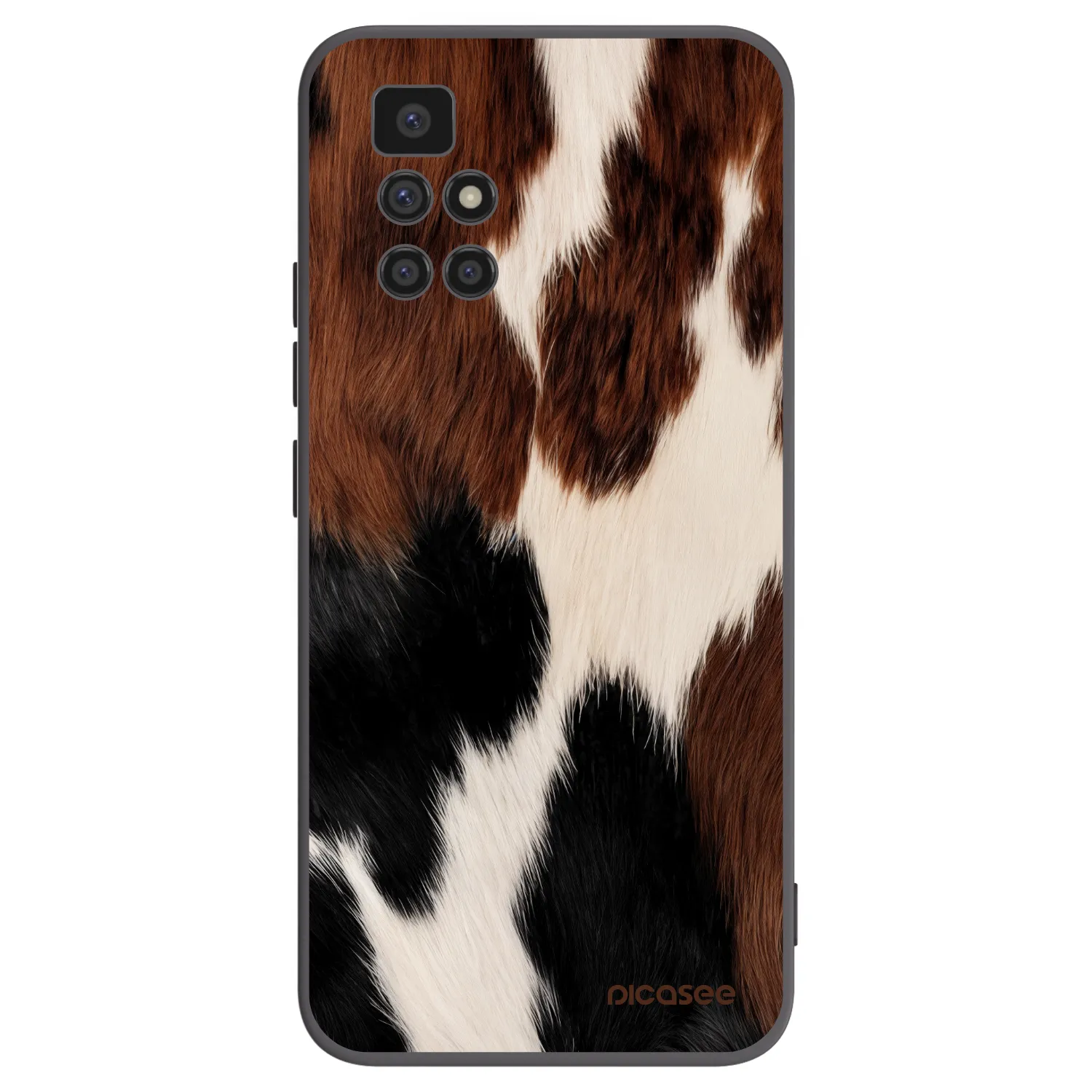 Picasee silikonski črni ovitek za Xiaomi Redmi 10 - Rodeo