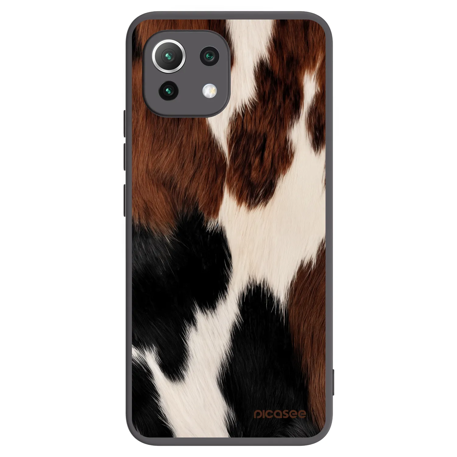 Picasee silikonski črni ovitek za Xiaomi 11 Lite 5G NE - Rodeo