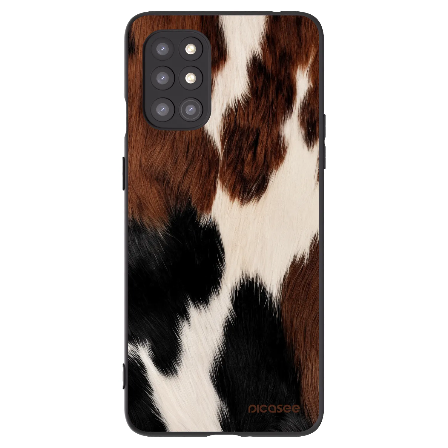 Picasee silikonski črni ovitek za OnePlus 8T - Rodeo
