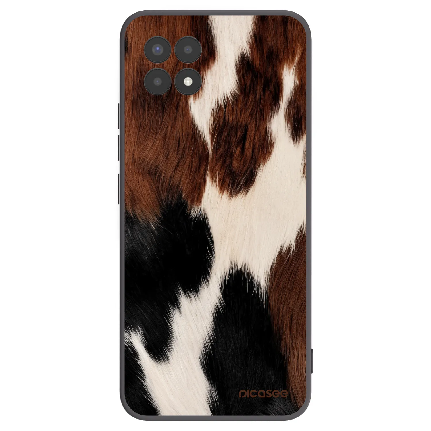 Picasee silikonski črni ovitek za Realme 8i - Rodeo