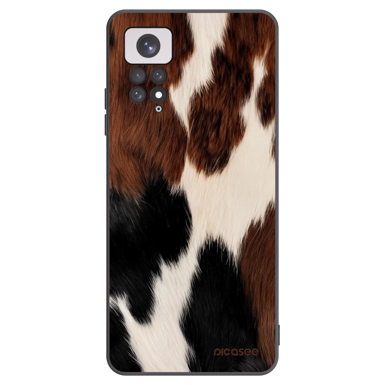 Picasee silikonski črni ovitek za Xiaomi Redmi Note 11 - Rodeo