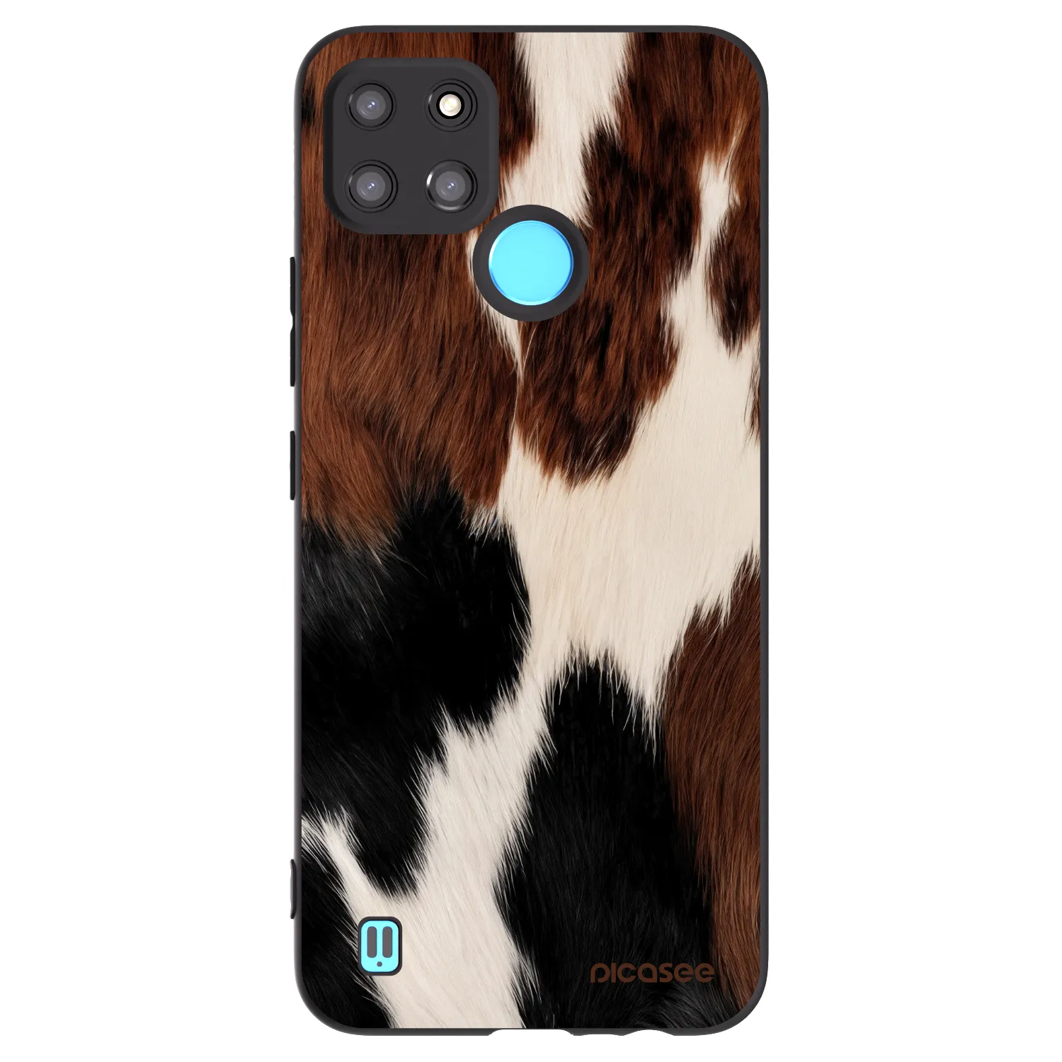 Picasee silikonski črni ovitek za Realme C21Y - Rodeo