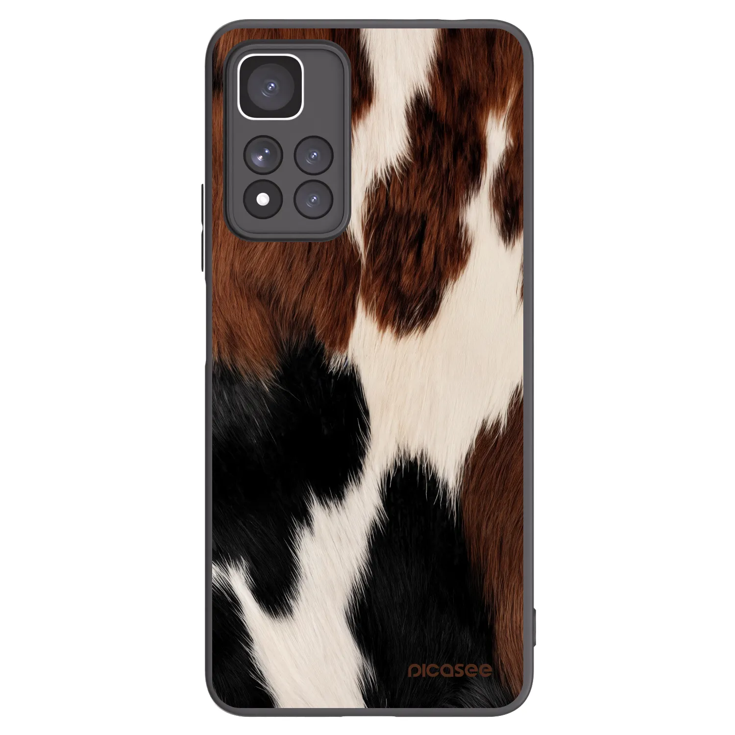 Picasee silikonski črni ovitek za Xiaomi Redmi Note 11 Pro+ 5G - Rodeo