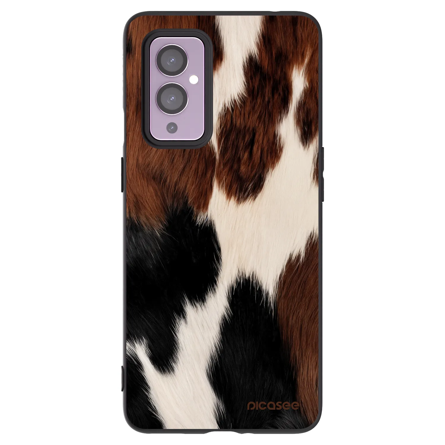 Picasee silikonski črni ovitek za OnePlus 9 - Rodeo