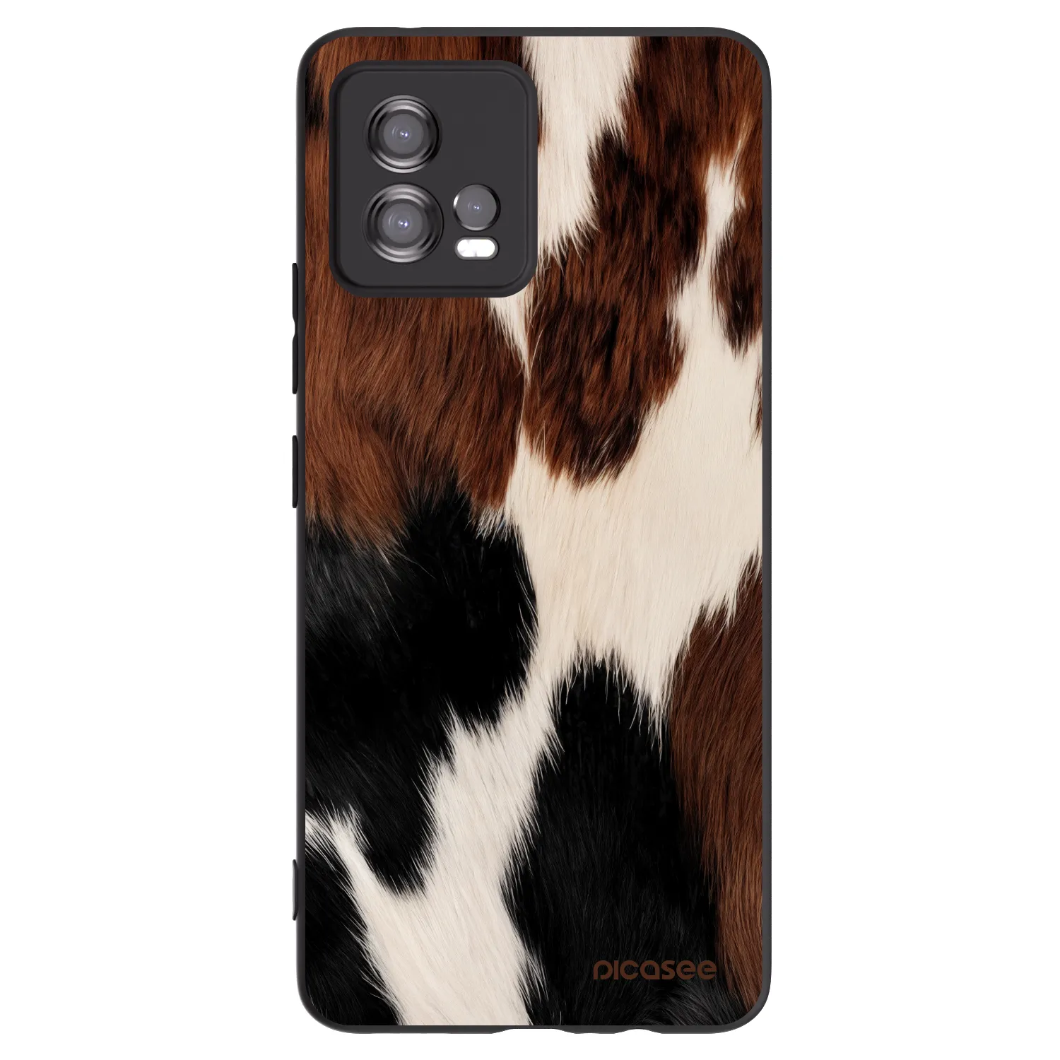 Picasee silikonski črni ovitek za Motorola Moto G72 - Rodeo