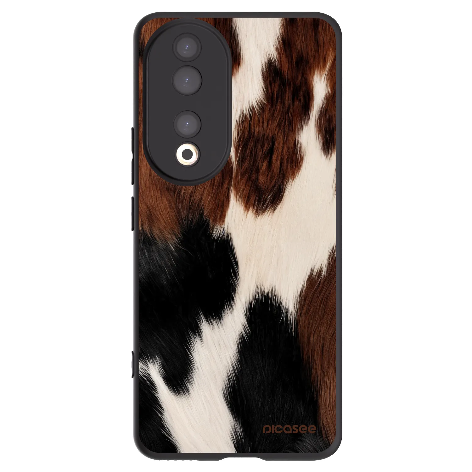 Picasee silikonski črni ovitek za Honor 90 5G - Rodeo