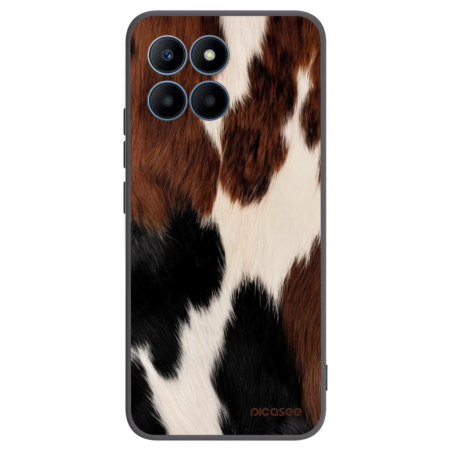 Picasee silikonski črni ovitek za Honor 70 Lite - Rodeo