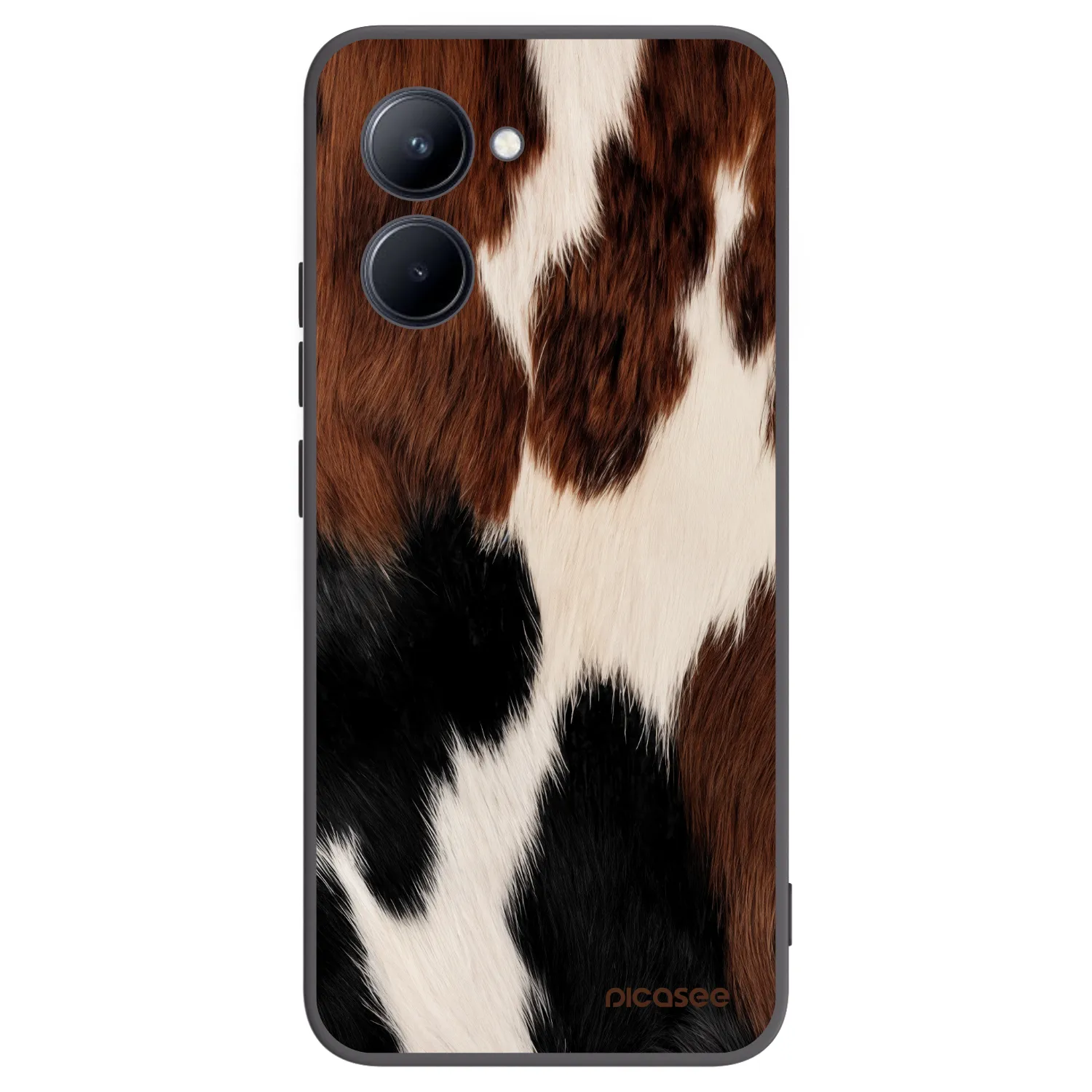 Picasee silikonski črni ovitek za Realme C33 (2023) - Rodeo