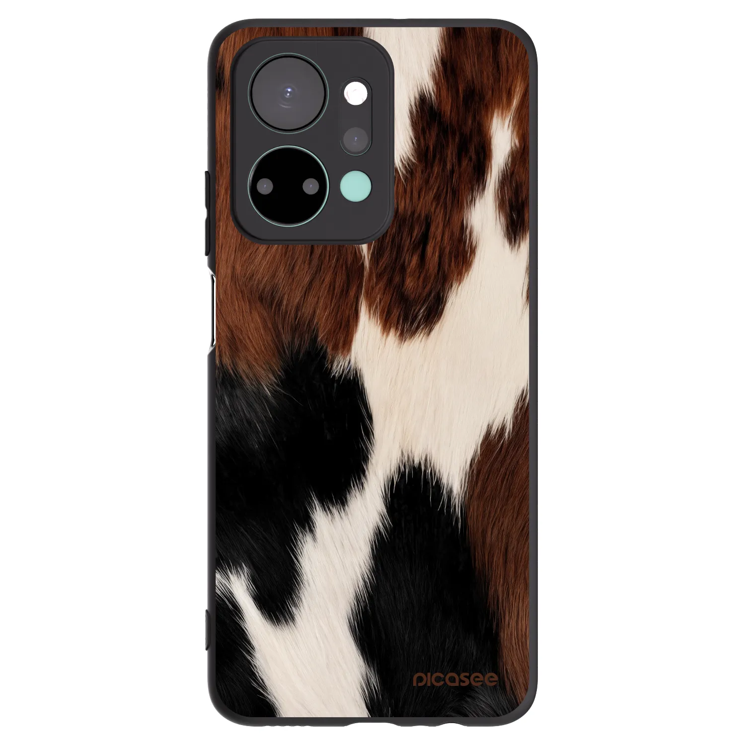 Picasee silikonski črni ovitek za Honor X7a - Rodeo