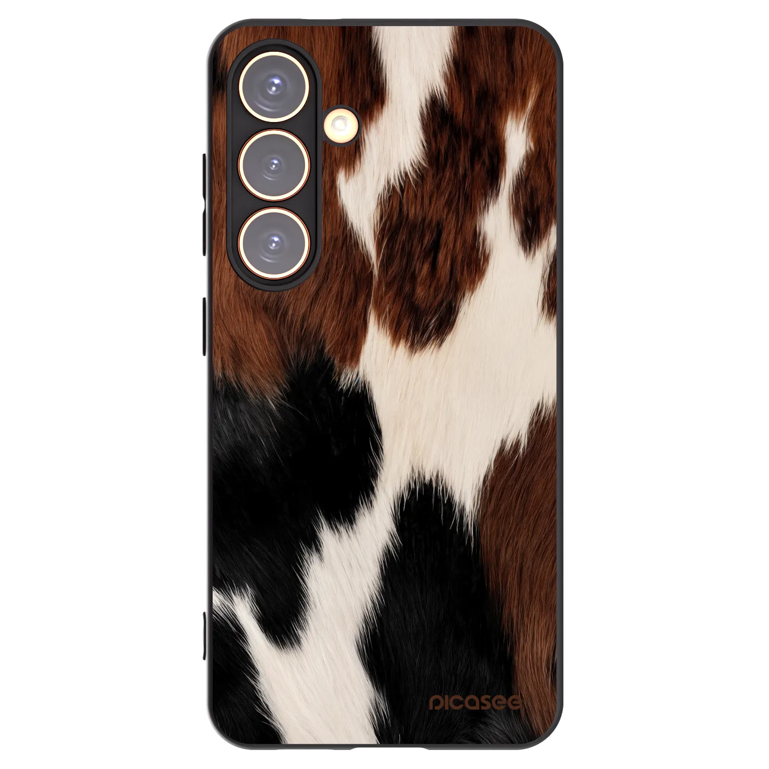 Picasee silikonski črni ovitek za Samsung Galaxy S24 S921B 5G - Rodeo