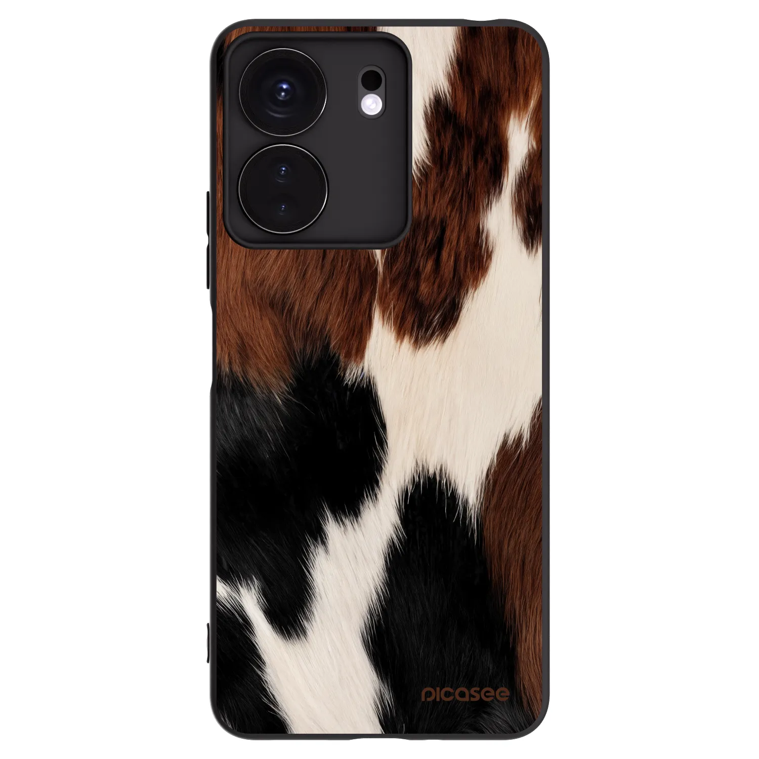 Picasee silikonski črni ovitek za Xiaomi Redmi 13C 4G - Rodeo