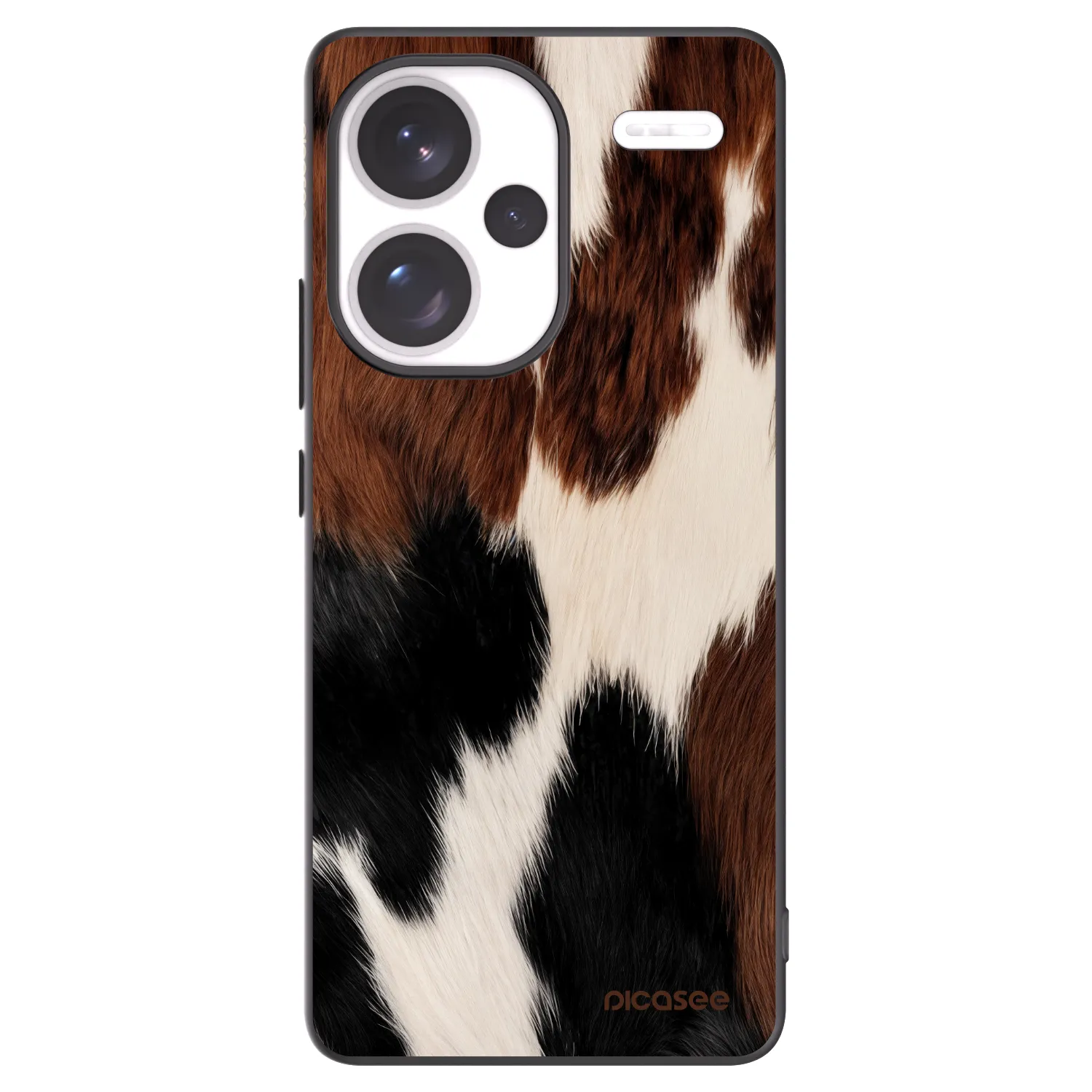 Picasee silikonski črni ovitek za Xiaomi Redmi Note 13 Pro+ 5G - Rodeo