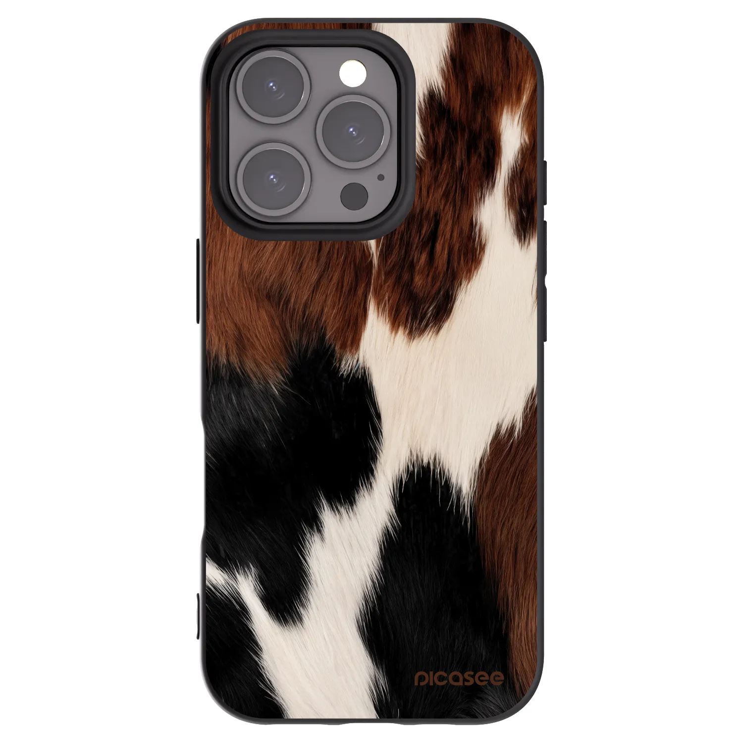 Picasee silikonski črni ovitek za Apple iPhone 16 Pro - Rodeo