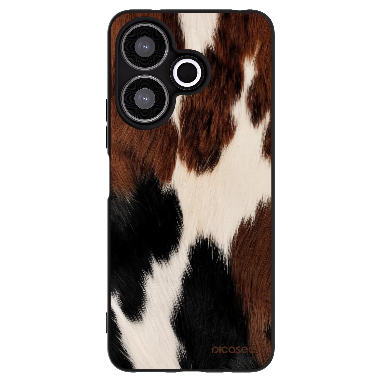 Picasee silikonski črni ovitek za Xiaomi Redmi 13 4G - Rodeo
