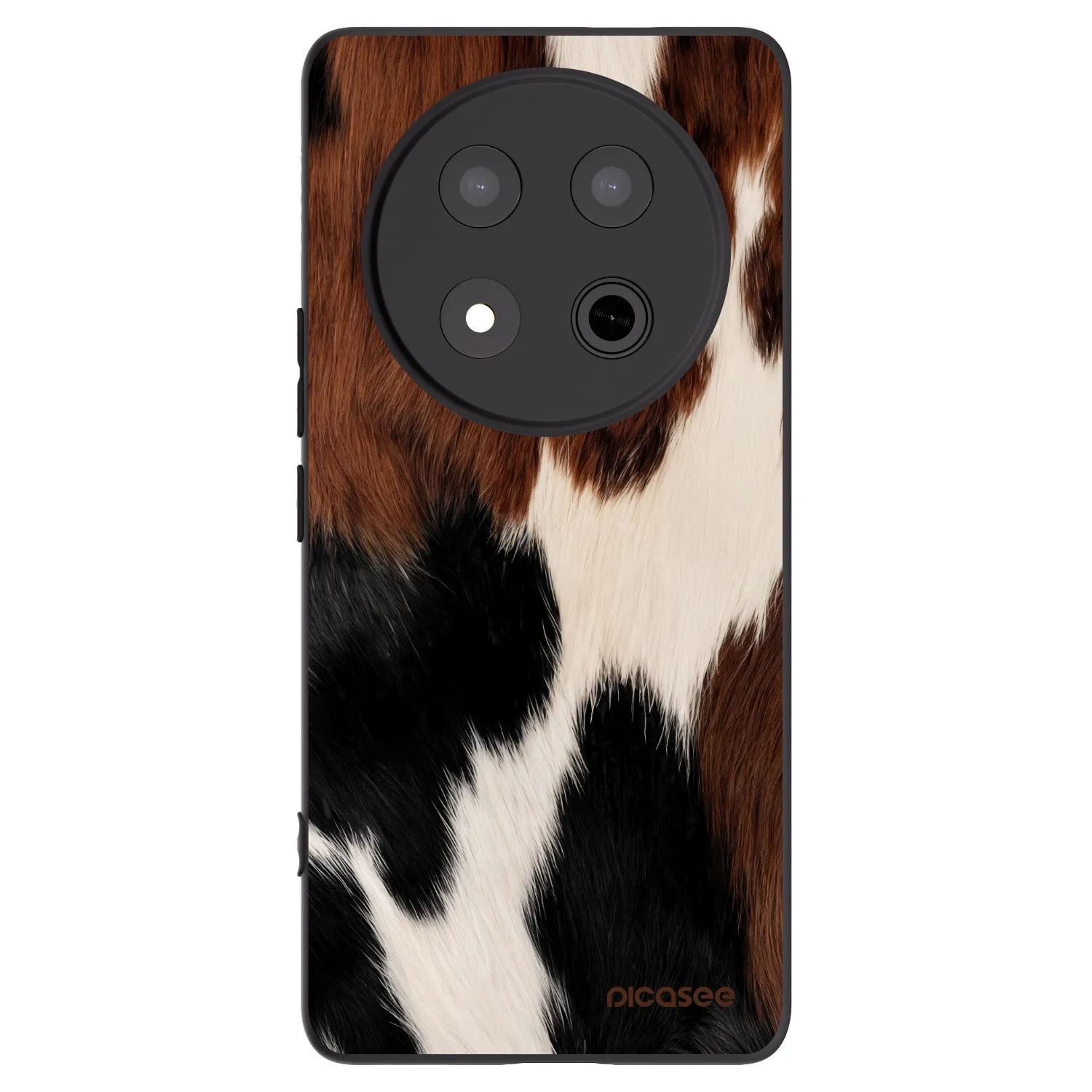 Picasee silikonski črni ovitek za Honor Magic7 Lite 5G - Rodeo