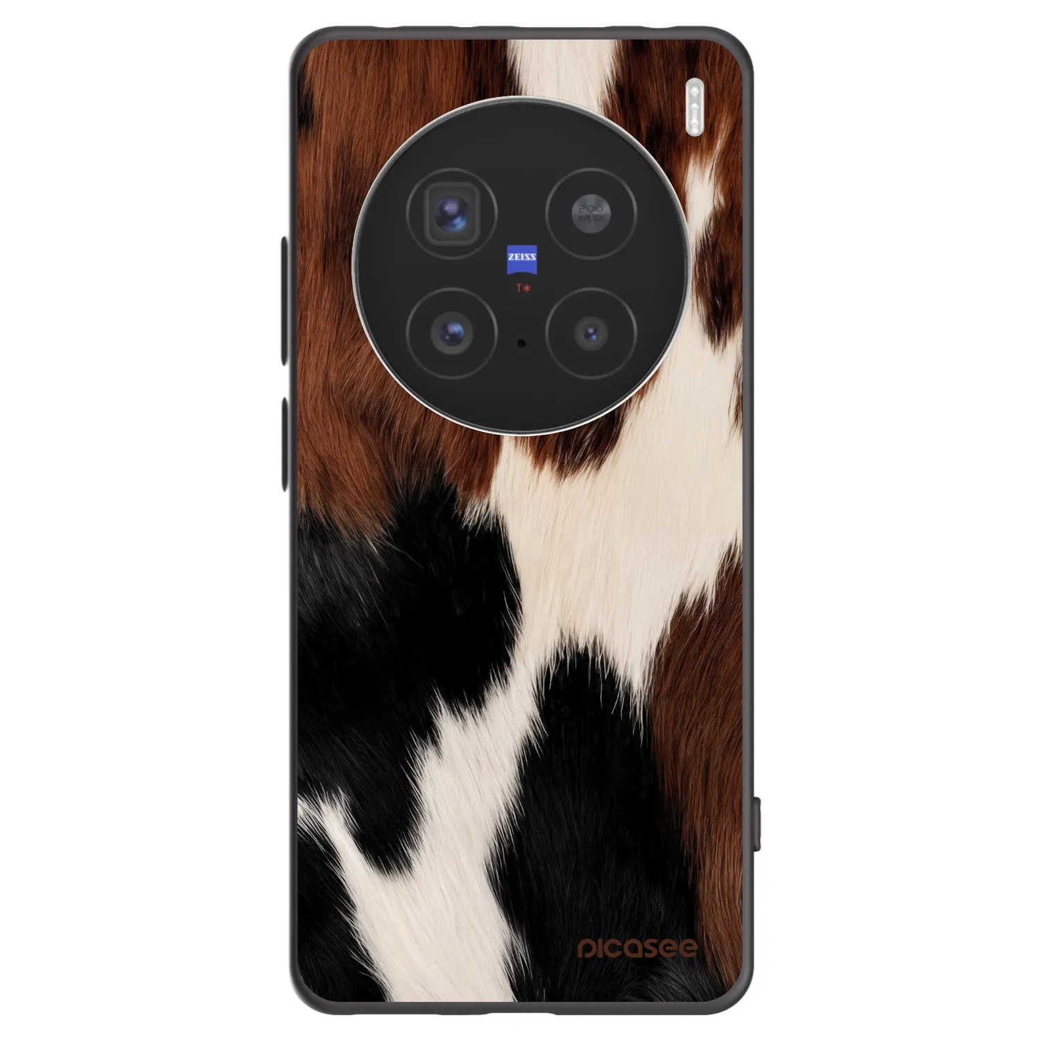 Picasee silikonski črni ovitek za Vivo X200 Pro - Rodeo