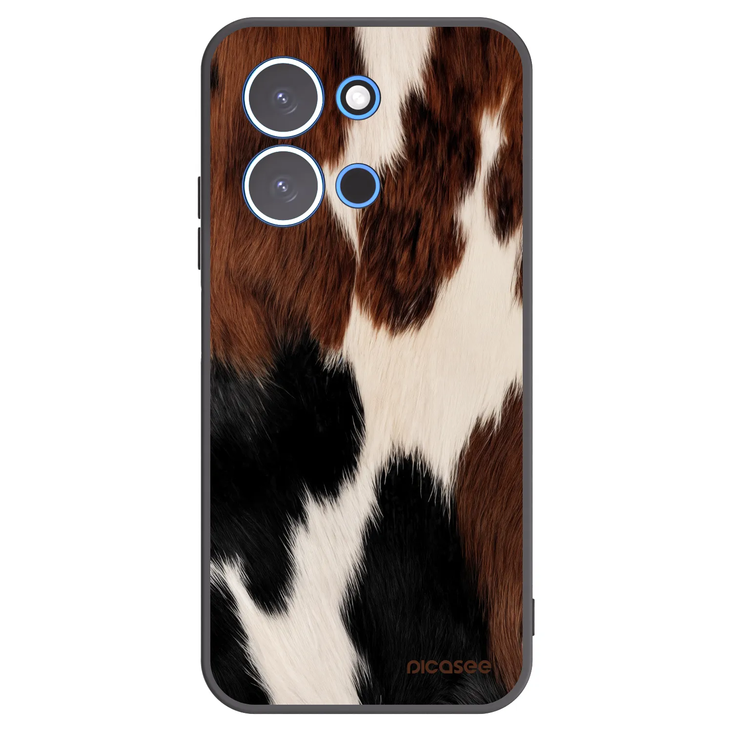 Picasee silikonski črni ovitek za Xiaomi Redmi 15C 4G - Rodeo