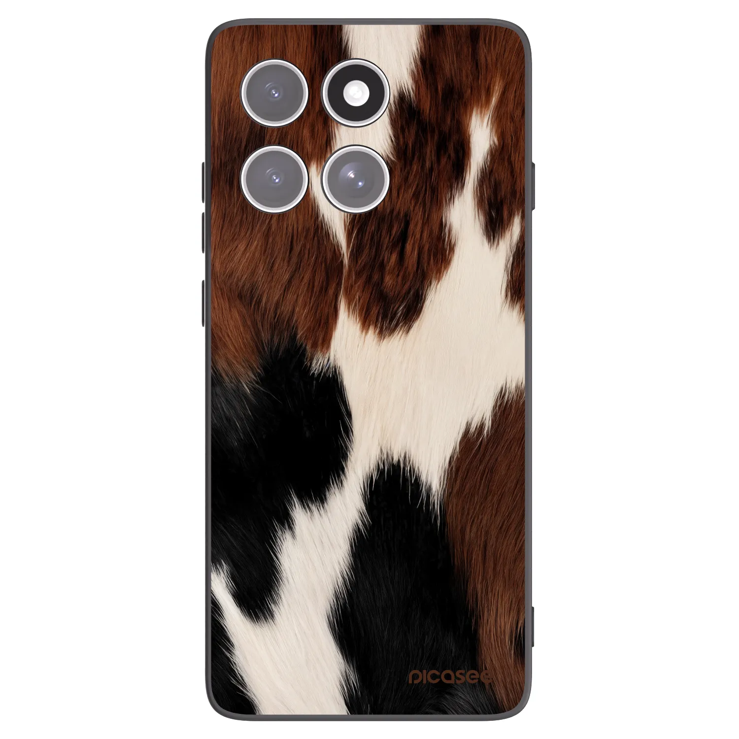 Picasee silikonski črni ovitek za Motorola Edge 60 Fusion - Rodeo