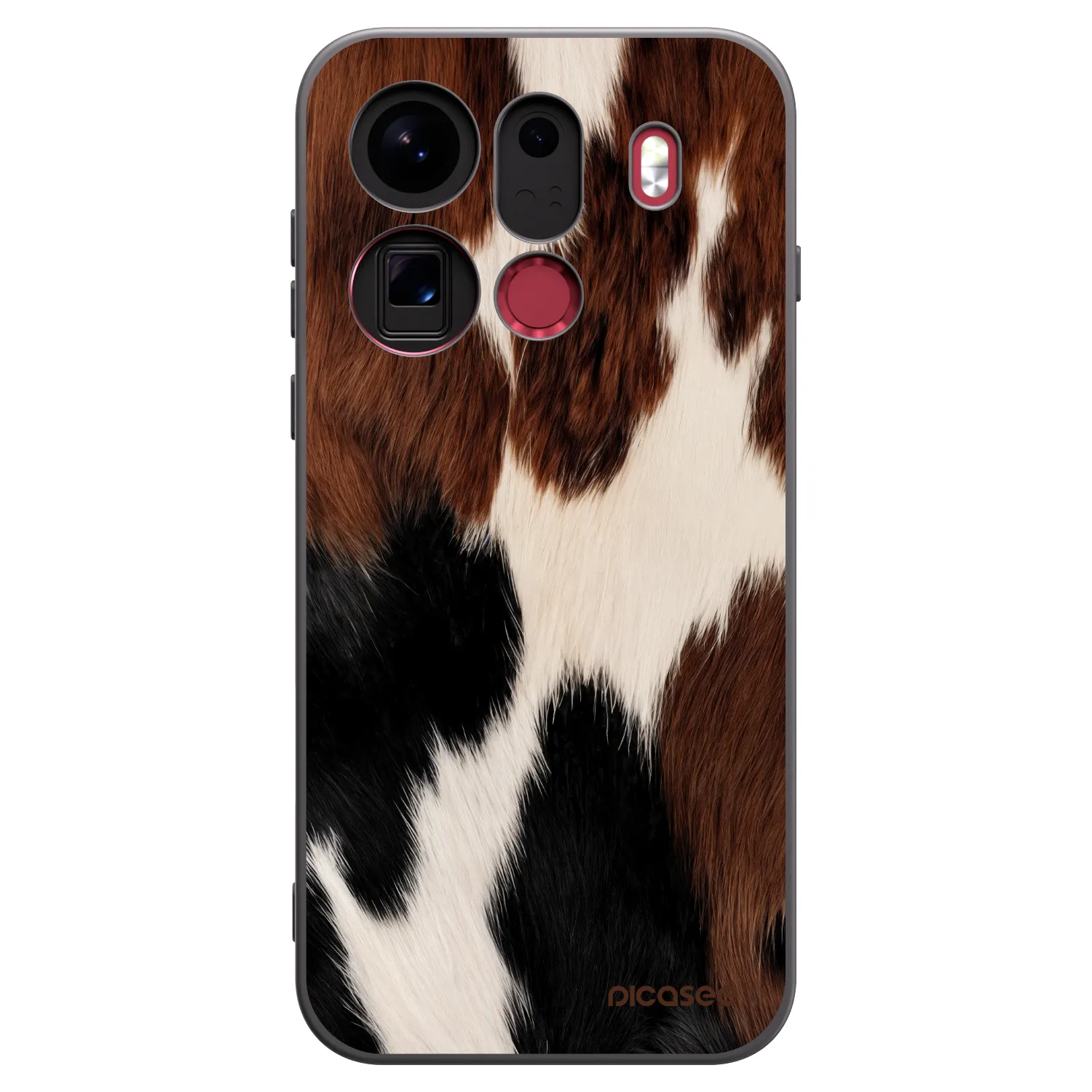 Picasee silikonski črni ovitek za OPPO Find X9 Pro - Rodeo