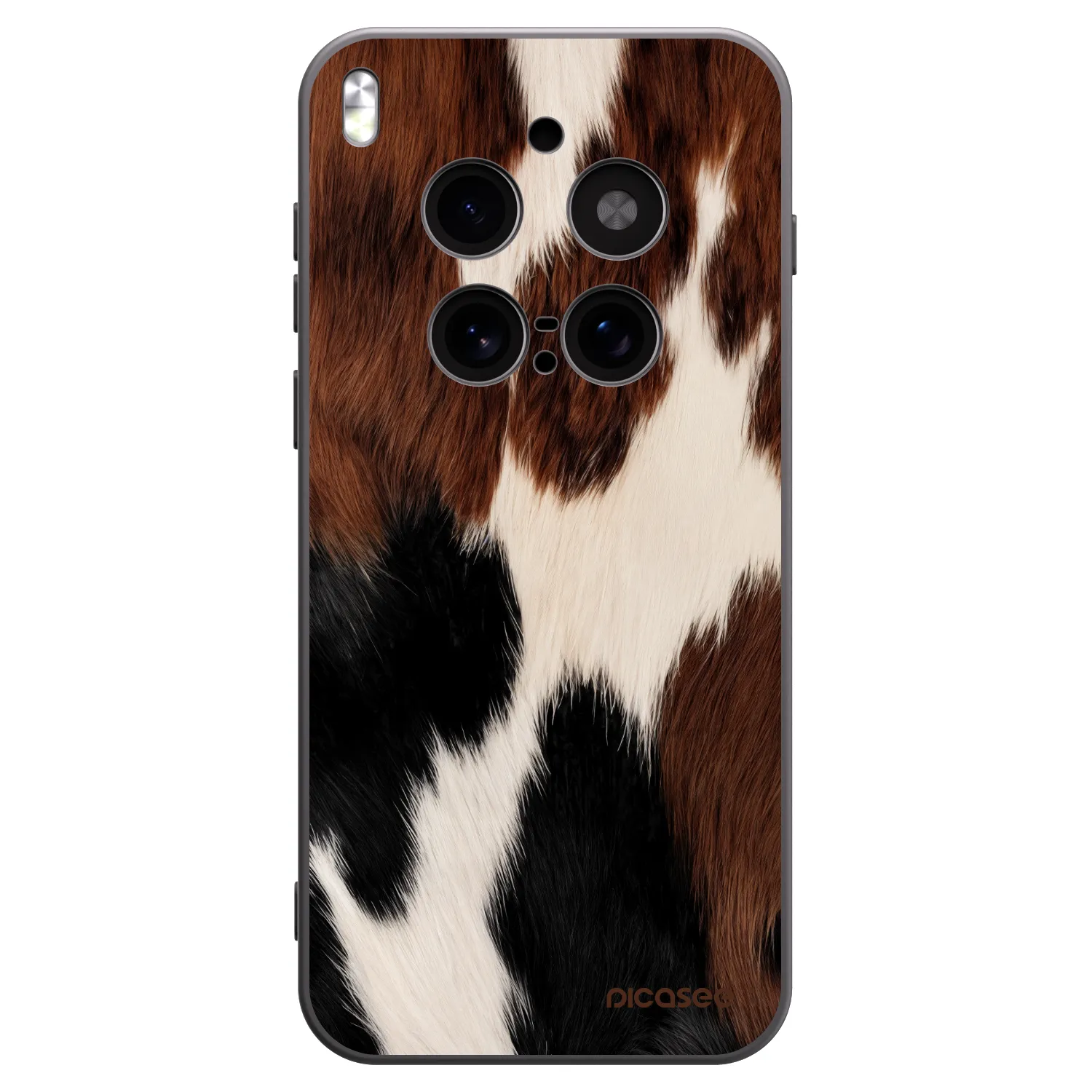 Picasee silikonski črni ovitek za Vivo X300 Pro - Rodeo