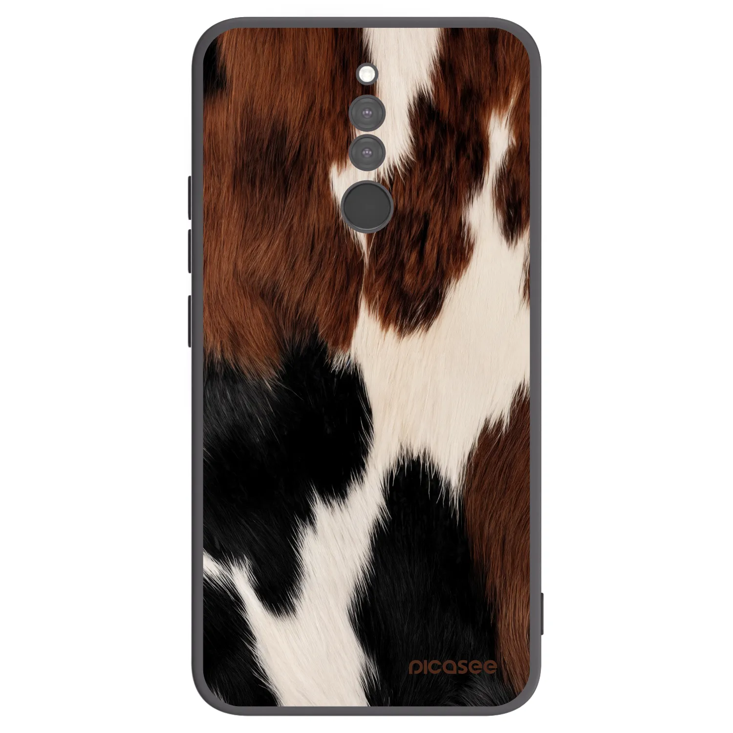 Picasee silikonski črni ovitek za Xiaomi Redmi 8 - Rodeo