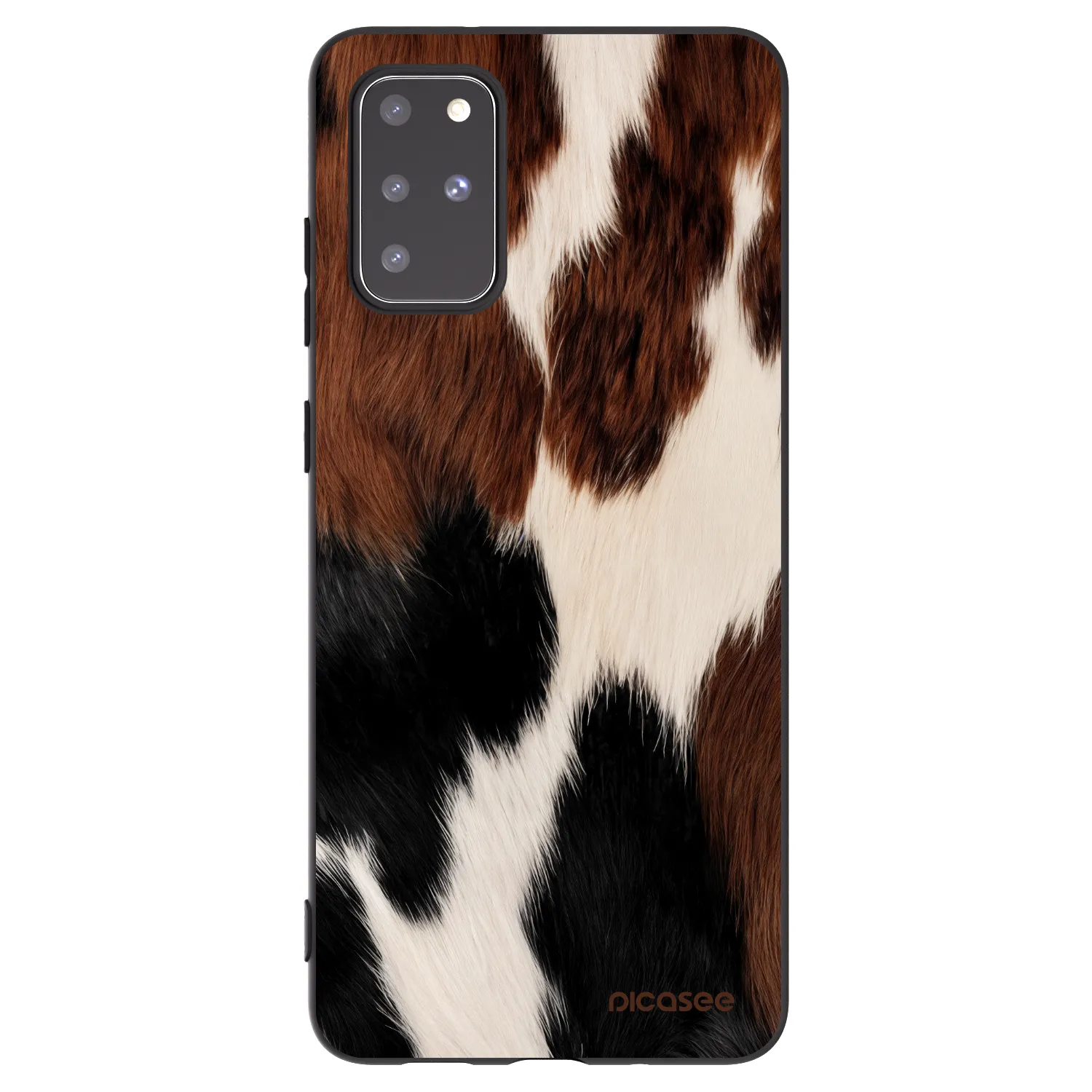 Picasee silikonski črni ovitek za Samsung Galaxy S20+ G985F - Rodeo