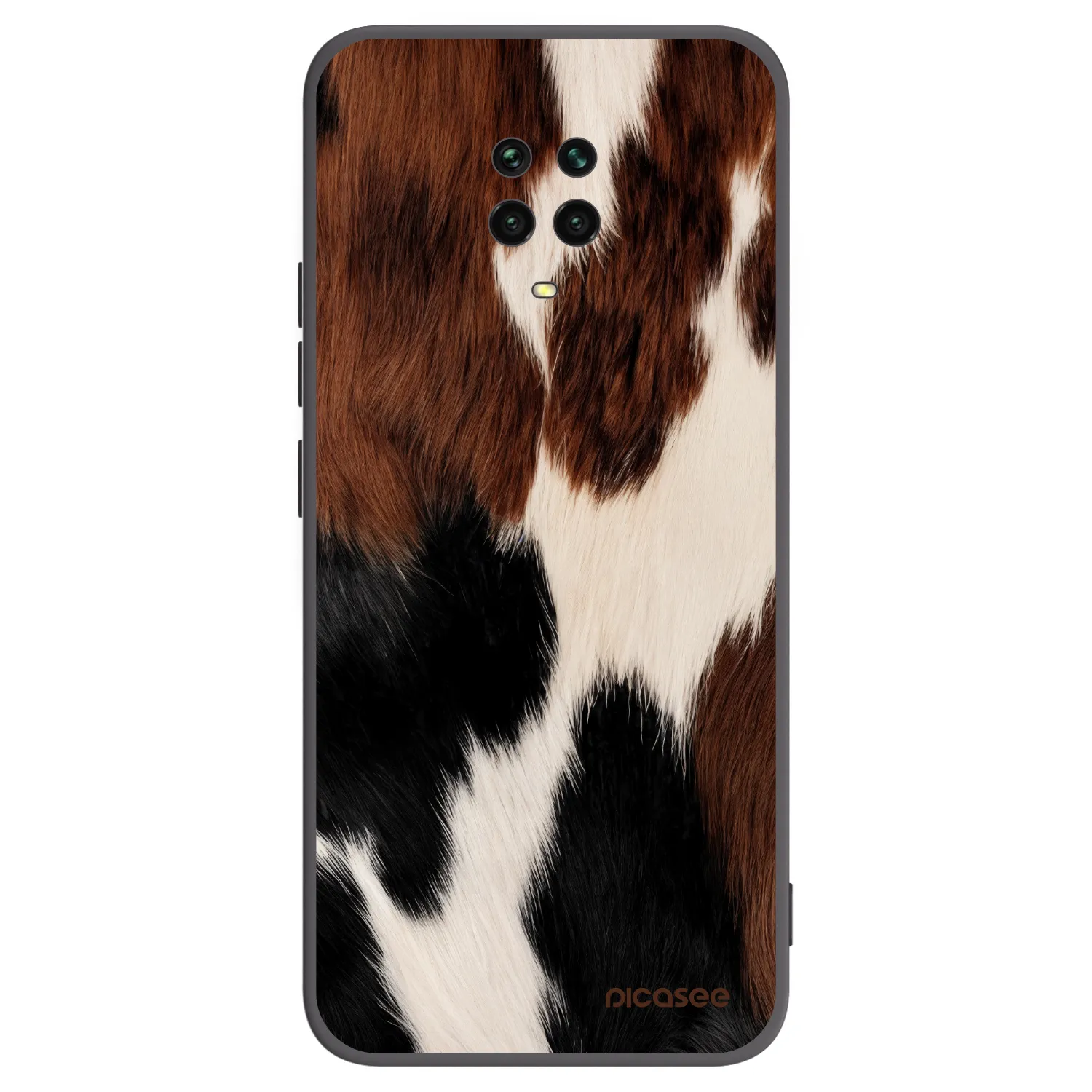 Picasee silikonski črni ovitek za Xiaomi Redmi Note 9 Pro - Rodeo