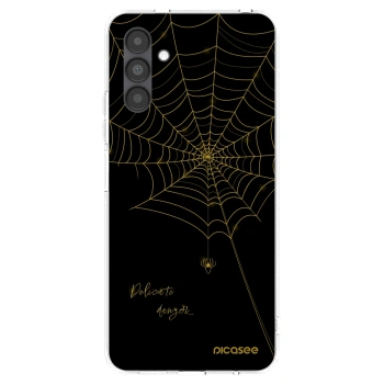 Picasee silikonski prozorni ovitek za Samsung Galaxy A04s A047F - Delicate danger