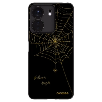 Picasee silikonski črni ovitek za Xiaomi Redmi 13C 4G - Delicate danger