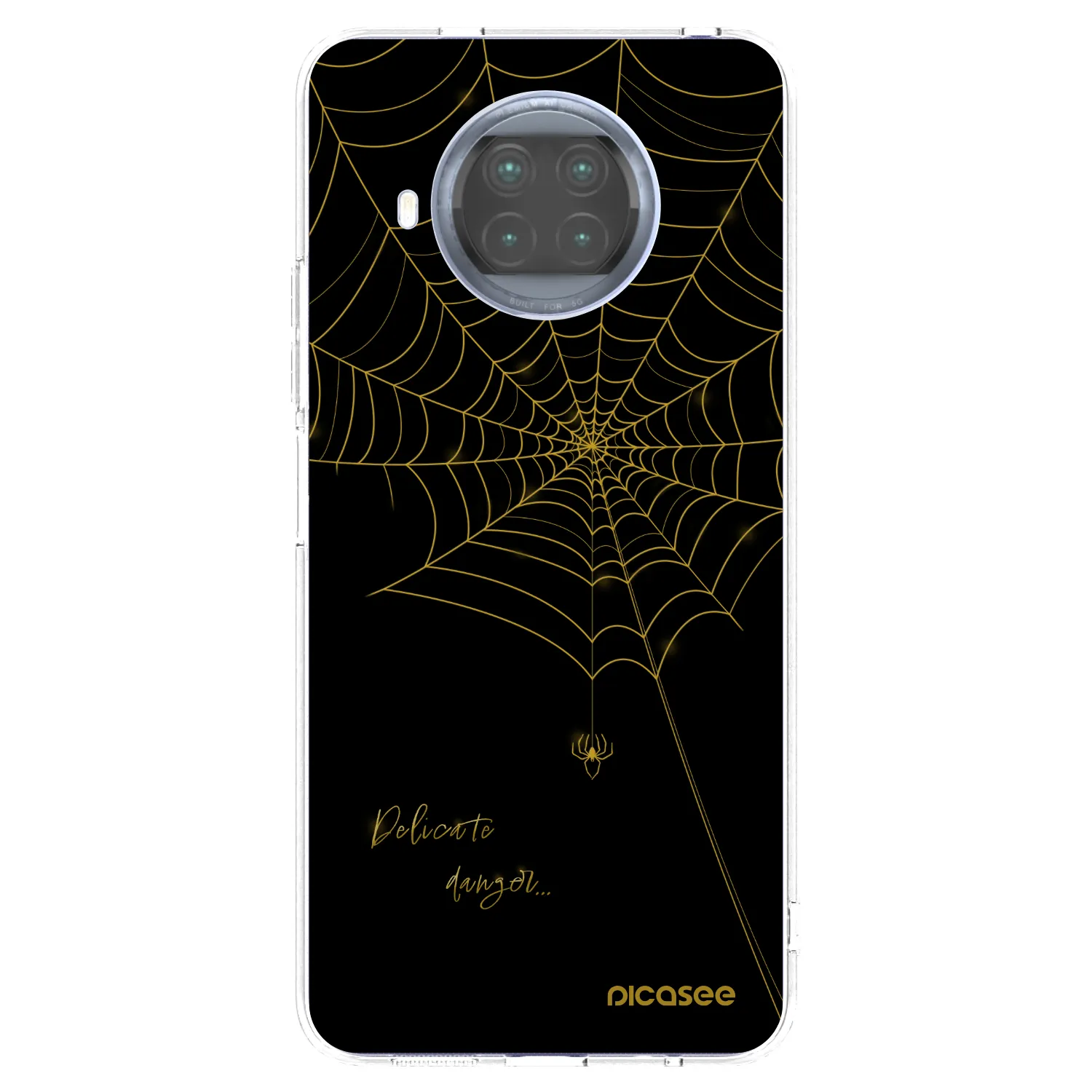 Picasee silikonski prozorni ovitek za Xiaomi Mi 10T Lite - Delicate danger